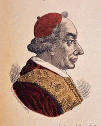 Portrait of Pope Pius VI (1775-1799), 1898